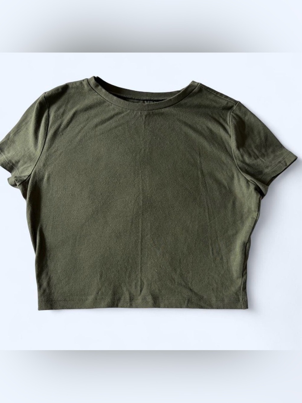 Target Olive Green Crop Top